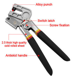 Pince à quille en acier léger professionnelle outil <span class=keywords><strong>de</strong></span> cadrage <span class=keywords><strong>de</strong></span> <span class=keywords><strong>cloison</strong></span> sèche à une main pour l'installation <span class=keywords><strong>de</strong></span> <span class=keywords><strong>cloison</strong></span> sans rivets - Product Image 3