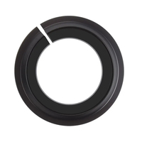Entretoise de base de casque de vélo 28.6 pouces à 1.5 pouces ouverture de couronne fourche droite conique pièces de cyclisme ensemble de bol engrenage inférieur