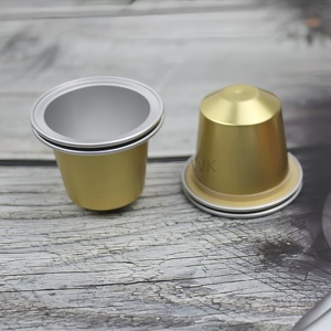 Cápsulas vacías <span class=keywords><strong>de</strong></span> café <span class=keywords><strong>Nespresso</strong></span> <span class=keywords><strong>de</strong></span> aluminio desechables para llenar y envasar café en polvo para uso comercial - Product Image 5