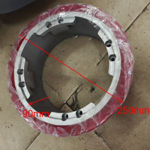 Kehrmaschinen-Schrubber Super Grip Polyurethan-Räder ICE Guobang Antriebsreifen Vollautomatische Tannen T7 Vorderradantriebsräder - Product Image 3