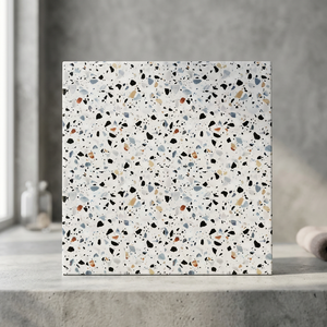 Carreaux de sol en céramique numérique émaillée de style japonais 300x300mm, super antidérapants, design rustique pour salle de bain - Product Image 5