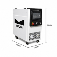 Machine de nettoyage laser portative à haute efficacité, nouveau design, machine de détartrage et de dégraissage laser