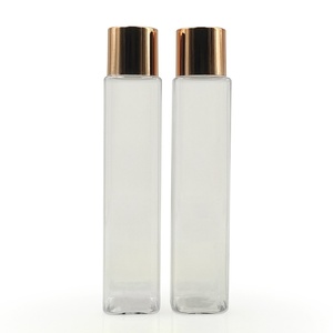 Wholesale Custom Transparent <b>Plastic</b> Cosmetic <b>Bottle</b> <b>Empty</b> Toner Lotion Container for Makeup Remover and Skin Care Serum - Product Image 2