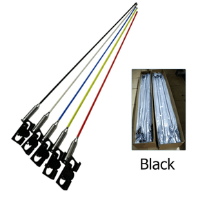 Long Antenna 1m 1.5m Decorative Antenna Five Colors Black White Blue Yellow Red Car <b>Dummy</b> Antenna - Product Image 2