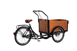 Bicicletta Cargo Olandese <span class=keywords><strong>a</strong></span> <span class=keywords><strong>Tre</strong></span> <span class=keywords><strong>Ruote</strong></span> UB 9019 con 7 Velocità, <span class=keywords><strong>Bici</strong></span> da Trasporto per Adulti - Product Image 5