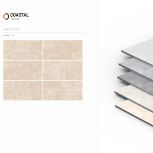 Azulejos de Porcelana para Piso de 600 x 1200 mm, Color Gris Qana, Acabado Mate, Antideslizantes, Estilo Arquitectónico de Tendencia, Decoración de Pisos, Azulejos para Baño - Product Image 1