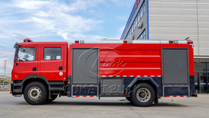 Camion de pompiers DONGFENG T5 avec réservoir d'eau moyen, 8 tonnes, grand réservoir, pour la brigade incendie urbaine et les opérations de sauvetage - Product Image 2