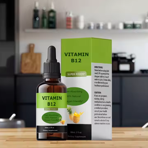 מפעל oem למבוגרים ויטמין <span class=keywords><strong>b12</strong></span> טיפות אוראלי 100% טבעי & טהור תוספת מולטי תמיכה חיסונית 30 מנות - Product Image 2