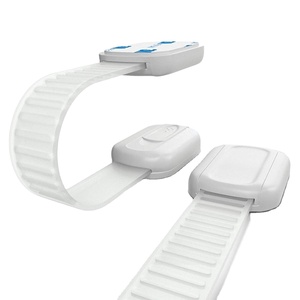 Uwecan Bé An Toàn Ổ Khóa 6 Gói Trẻ Em Bằng Chứng Tủ Ổ Khóa Với Chất Kết Dính Có Thể Điều Chỉnh Dây Đeo Chốt Để Ngăn Kéo Tủ Lạnh Nhà Vệ Sinh - Product Image 4