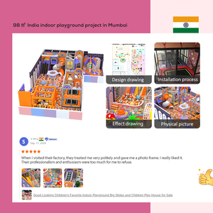 New Thương Mại Sân Chơi Trong Nhà Thiết Bị Đa Cấp Mê Cung Kid Của Trở Ngại Tất nhiên Bọt Nhựa Phiêu Lưu Chơi Trung Tâm Cho Trẻ Em - Product Image 3