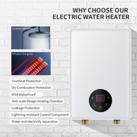 Chauffe-eau électrique instantané 220V 3.5KW, votre propre source fiable d'eau chaude