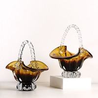 RYLAVA 2026 Plateau en Verre Moderne Luxe Léger Design Art Déco Durable Portable Décoration Maison Rangement Cadeau Bar Mitzvah Baptême