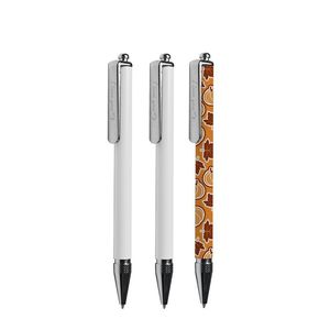 Bolígrafo de Sublimación <span class=keywords><strong>Blanco</strong></span> Personalizado DIY, Bolígrafos de Acero Inoxidable para Transferencia de Calor con Envoltura Retráctil - Product Image 5