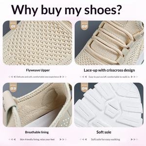 Scarpe da Donna Primaverili alla Moda, Nuove Sneakers Retrò <span class=keywords><strong>Agnes</strong></span> con Lacci e Suola Spessa Traspirante in Stile Coreano - Product Image 4