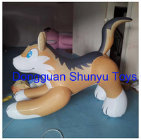 Prix usine personnalisé PVC gonflable Dragon couinement jouets pour les ventes
