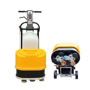 Potente Pulidora de Pisos de Concreto, Mármol y Terrazo de 220v con 6 Cabezales para Pulir y Desbastar - Máquina de Construcción - Product Image 1