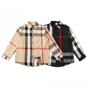 Camisa Clásica de Algodón Burberry para Hombre 2026, Forro con Diseño a Cuadros Icónico y Diseño Herencia, Confección Británica para una Elegancia Moderna - Product Image 1