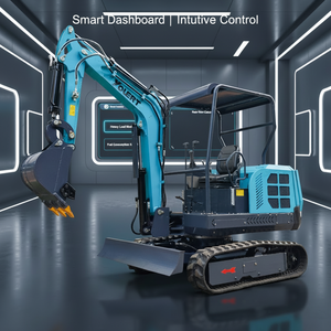 Miniexcavadora <span class=keywords><strong>de</strong></span> 1.8 Toneladas con Motor, Enganche Rápido, Capacidad <span class=keywords><strong>de</strong></span> Cucharón <span class=keywords><strong>de</strong></span> 0.02m3 <span class=keywords><strong>para</strong></span> Construcción y Uso Agrícola - Alta Eficiencia - Product Image 4
