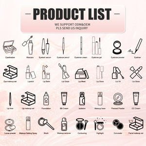 ピンクレオパード柄アイライナー＆マスカラセット ミネラルウォータープルーフマスカラ まつげエクステ用 OEM製品 - Product Image 6