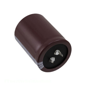 ตัวเก็บประจุแบบ Through Hole ยี่ห้อ Manufacturer Channel ความจุ 1800uF ชนิดอลูมิเนียม 1800UF 20% 250V แบบ Snap-in รุ่น ETXH251VSN182MB60S - Product Image 1