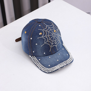 Mới bốn mùa điểm khoan Mạng Nhện nam và nữ ngoài trời bóng chày Mũ người lớn Du Lịch Chống Nắng tóc - Product Image 2