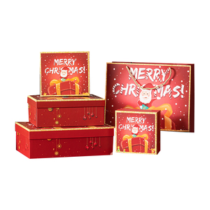 Party Small Gift Paper Box Christmas Cute Gift Boxes Wedding Favor Small Candy Door Gift Packaging Paper Box For Guests