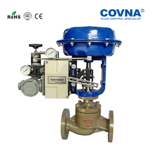 Válvula de Control Neumática de Acero Fundido con Brida ANSI 150LB, Válvula de Control Neumática Modulante de Cierre por Resorte - Product Image 2