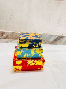 Blue Color <b>Paper</b> Jewelry Box Eco-Friendly Cardboard Rigid Foldable Kraft <b>Paper</b> Box with Mirror Luxury <b>Paper</b> Box for Gift <b>Packing</b> - Product Image 6