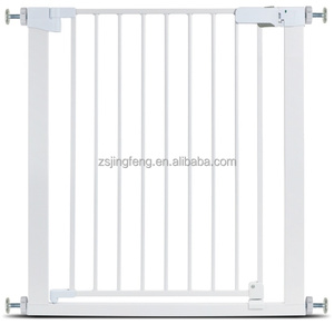 Barrières de sécurité pour chiens à double verrouillage, barrière de sécurité pour enfants facile à installer et durable pour escaliers, barrières de sécurité pour bébés à fixation par pression, barrière de sécurité pour bébés OEM pour escaliers - Product Image 6