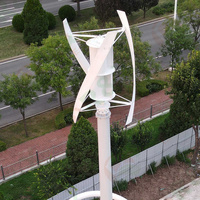 Éolienne verticale alternative à énergie renouvelable 30KW 20KW 15KW 10KW 5KW avec moteur à aimant permanent triphasé pour l'énergie solaire