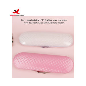 Reposabrazos para Uñas de Color Rosa, Precio Bajo, de Microfibra Profesional, Soporte para Manos para Uñas Acrílicas, Cojín - Product Image 2