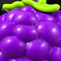 ZW Geurende Knijpbaar Druiven Speelgoed Zacht Stressverlichtend Fruit Knijp Speelgoed Nieuwigheid Sensorisch Fidget Speelgoed Kinderfeestjes Cadeaus Groothandel Op Maat