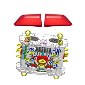 Nhà Máy Giá tùy chỉnh tiêm Đèn khuôn mẫu cho ô tô đuôi ánh sáng đèn tiêm khuôn OEM nhựa xe sản xuất - Product Image 1