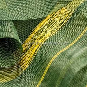 Sacs de silo en monofilament HDPE durables 25x100 cm Sacs de <span class=keywords><strong>sable</strong></span> verts avec attaches et poignées fiables - Product Image 2