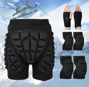 <span class=keywords><strong>Short</strong></span> <span class=keywords><strong>de</strong></span> <span class=keywords><strong>protection</strong></span> rembourré unisexe pour le ski, le snowboard, le skateboard, avec coussinets <span class=keywords><strong>de</strong></span> hanche en EVA - Product Image 6