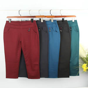 2.77 dollaro modello QYK032 vita 2XL-5XL estate taglie forti <span class=keywords><strong>donna</strong></span> equitazione <span class=keywords><strong>donna</strong></span> tessuto ampio Jogging trekking <span class=keywords><strong>pantaloni</strong></span> <span class=keywords><strong>moto</strong></span> - Product Image 1