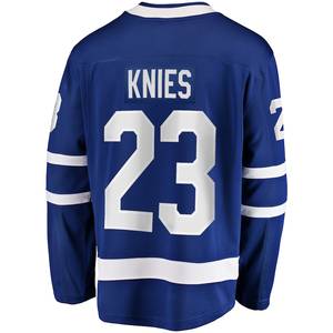 Jersey Hoki Es Toronto Jahitan Biru # 16 Mitch Marner # 88 William Nylander # Seragam Hoki Jersey Auston Matthews 34 - Product Image 6