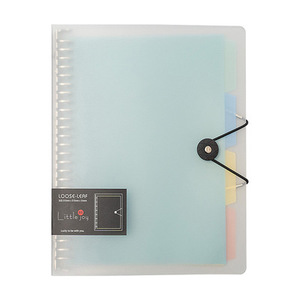 Carnet à spirale transparent A5 portable, classeur à feuilles mobiles pour étudiants – Offre Spéciale - Product Image 2