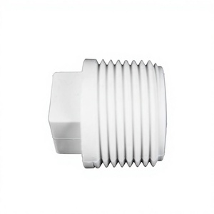 Bouchon mâle fileté hexagonal en <span class=keywords><strong>PPR</strong></span> PVC PN25 20mm 25mm 1 2 3 4 pouces, raccord de tuyauterie à souder pour l'alimentation en eau - Product Image 3