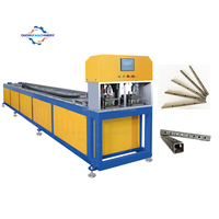 Punzonadora Hidráulica de Tubos de Acero CNC, Punzonadora de Tubos Cuadrados de Sobremesa