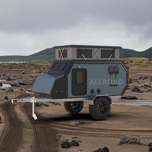 Mini <span class=keywords><strong>caravane</strong></span> de voyage, <span class=keywords><strong>caravane</strong></span> de luxe à toit relevable, camping hors route, nouvelles caravanes de voyage - Product Image 4