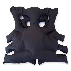 ديزنيو للرجال الشتاء معطف بلا أكمام أسفل سترة شخصية تصميم الجمجمة لون فارغ صدرية قماش منفوخة سترة - Product Image 2