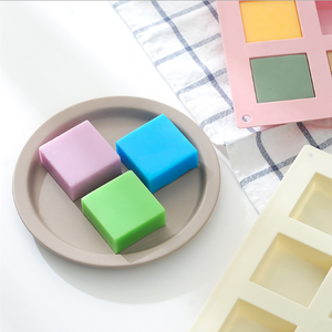 Stampo sapone fatto a mano stampi in Silicone per torta cioccolato candela e cubetto di ghiaccio - Product Image 4