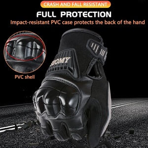 Gants de moto SUOMY pour l'été, compatibles avec les écrans tactiles, résistants à l'usure, gants de <span class=keywords><strong>motocross</strong></span>, protection en PVC, anti-chute, respirants, gants de moto - Product Image 2