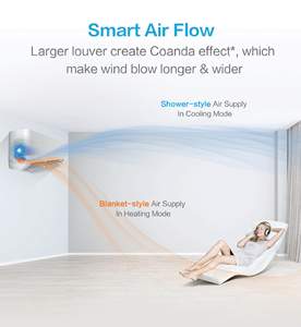 Climatiseur split HJI 12000 Btu, marque OEM, en <span class=keywords><strong>promotion</strong></span> au Ghana, fabriqué par l'usine <span class=keywords><strong>TCL</strong></span>, appareil électroménager à onduleur - Product Image 3