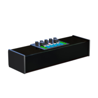 SY168 Professionelle Live-Soundkarte All-in-One Karaoke-Maschine mit Zwei Kabellosen Mikrofonen, Geräuschunterdrückung und Mehrfacheffekten für Zuhause