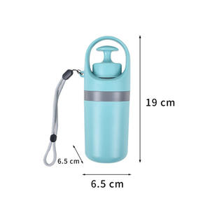 Bunnyhi SBQ004 portatile cacca per cani raccoglitore sanitario per cani raccoglitore superiore con distributore di sacchetti comodo per i rifiuti per animali domestici - Product Image 3