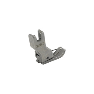 Prensatelas de collarín Cr1/16n-es con tope alto y bajo para máquina de coser de costuras de borde, pieza de acero inoxidable duradera - Product Image 2