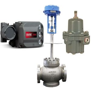 Vanne de réduction de pression Fisher 24 ANSI800 avec positionneur intelligent DVC6200F pour usage industriel - Product Image 4