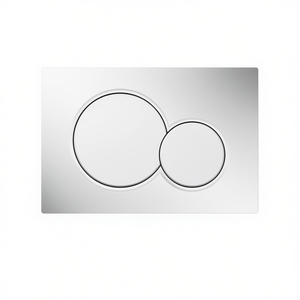 Placa de Control Geberit Sigma01 de 30 cm Cromado Mate, Botones de Inodoro - Product Image 3